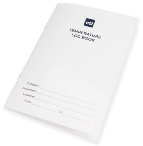 Paquete de 3 libros de registro de temperatura para refrigerador congelador registro de 6 meses - Imagen 3 de 3