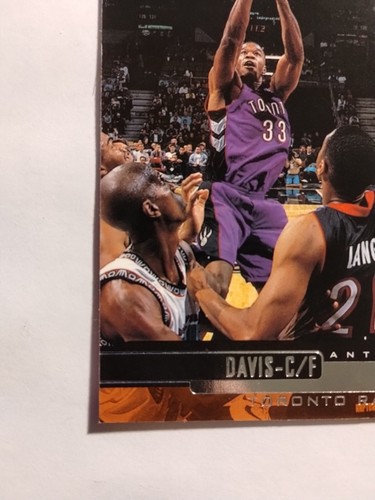 1999-00 Upper Deck - #297 Antonio Davis - Bild 3 von 6
