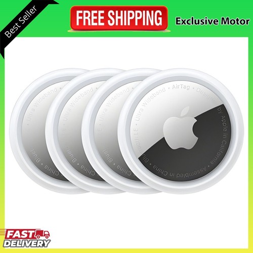 Apple - AirTag (4-Pack) - Silver ‎MX542LL/A Brand New Sealed - Picture 1 of 5