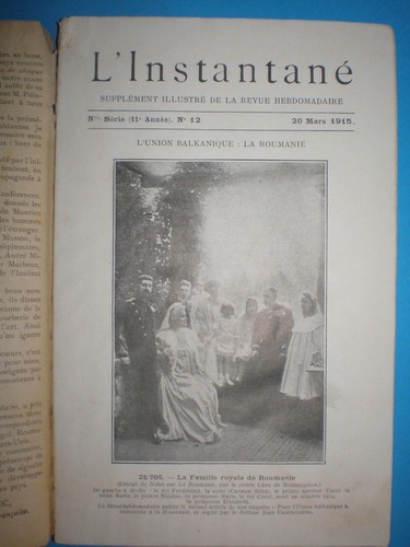 RARE old French magazine The Review/Lа Revue/, issue 12 of 1915 year - Picture 3 of 9