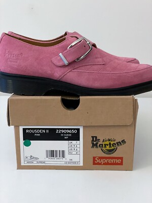 size 8 - Dr. Martens Supreme Rousden II Pink suede shoes | eBay size 8 - Dr. Martens Supreme Rousden II Pink suede shoes | eBay