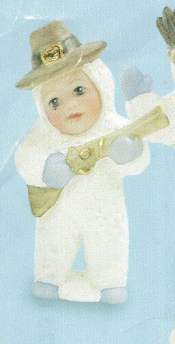 Snowbabys, fertig bemalt, 8 weiß, Porzellan Biskuit - Bild 4 von 8