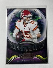 Patrick Mahomes II 2021 PANINI CONTENDERS SUPERNATURAL RED INSERT #SN-PMA CHIEFS