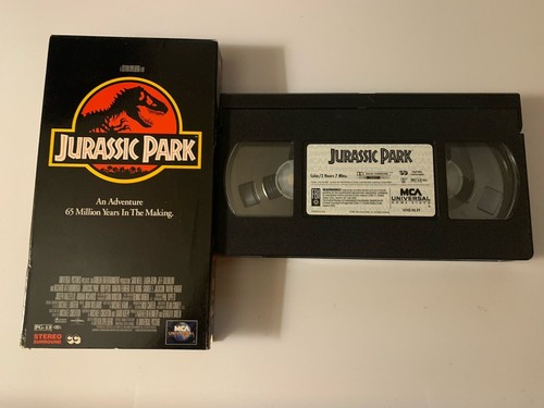 Jurassic Park VHS Tape (81409) Hi FI Dolby Surround - Picture 2 of 10