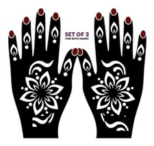 Henna #Mehndi decal vinyl sticker stencil template hand temporary tattoo