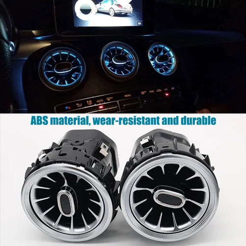 64 Colors LED Ambient Light for Mercedes Benz W205 GLC X253 2015-2018 Air Vent - Picture 9 of 10