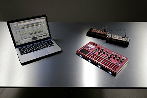 Korg electribe sampler RD Metallic Red ELECTRIBE2S-RD Music Production Station - Picture 3 of 5