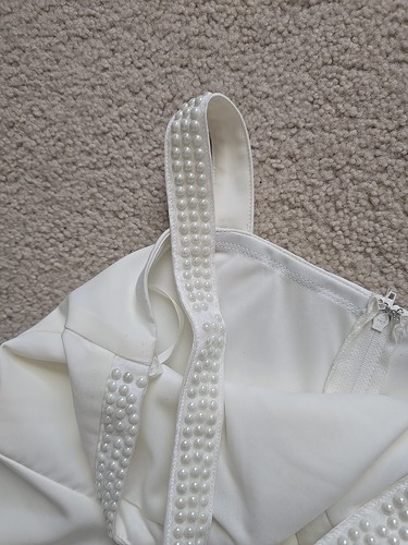 $59 City Studios Juniors' Imitation-Pearl Beaded Fit & Flare Dress 13/14 - Foto 10 di 11