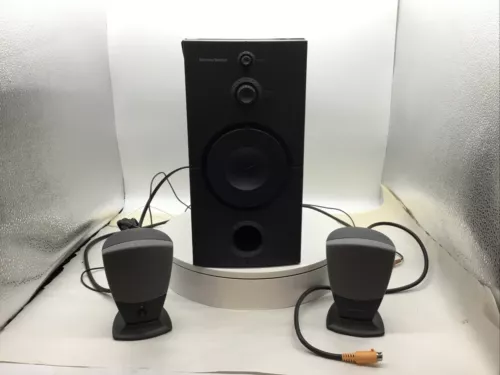 Harmon Kardon HK395 3-Piece System W/ Subwoofer & Satellite Control Speakers