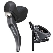 SHIMANO GRX ST-RX810 Hydraulic Disc Brake/Shift Black Lever Kit 1/2x11-Speed