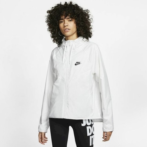 Nike Windrunner gefütterte Winterlaufjacke mit Reißverschluss Taschen Größe S M L - Bild 3 von 12