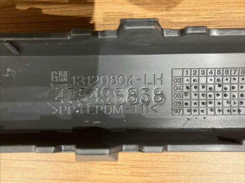 Genuine Vauxhall Corsa C Rear Bumper Trim - Left Hand Passenger Side - 13121212 - Picture 4 of 6