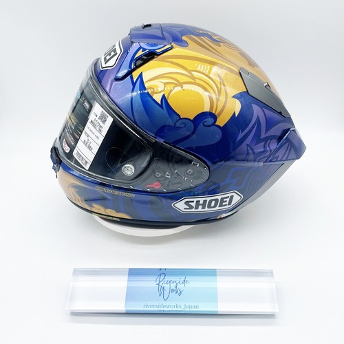 SHOEI X-Fifteen X-15 MARQUEZ THAI TC-2 Full Face Helmet Size M From Japan New - Picture 3 of 16