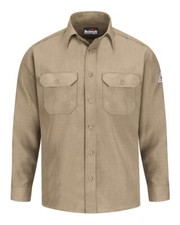 Bulwark FR Mens Bul-snd2l Work-utility-button-down-shirts, Multicoloured,