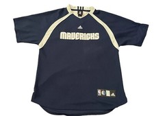 Dallas Mavericks Adidas Warm Up Top Men  s Medium 