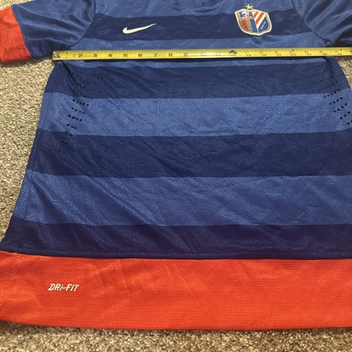 NIKE DRI-FIT AUTHENTIC 2013-14 SHANGHAI SHENHUA BLUE SOCCER JERSEY KIT MEN'S S - Picture 14 of 24