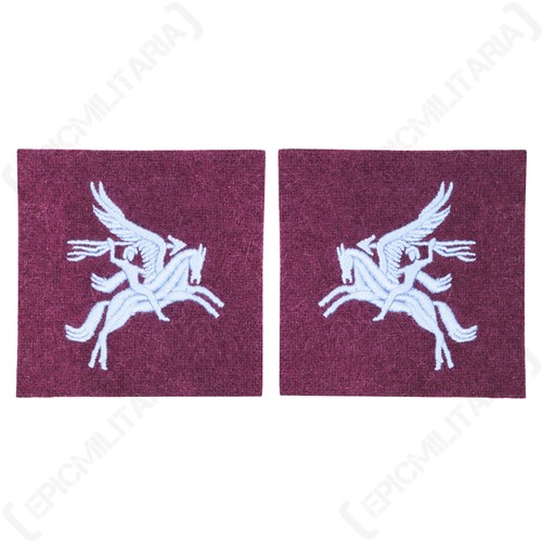 British Airborne PEGASUS PATCHES Paratrooper Para WW2 Uniform Shoulder Flashes