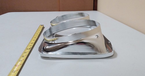 NOS 1969 Plymouth Fury RH Headlight door Bezel 69 VIP II III convertible hardtop - Foto 12 di 18