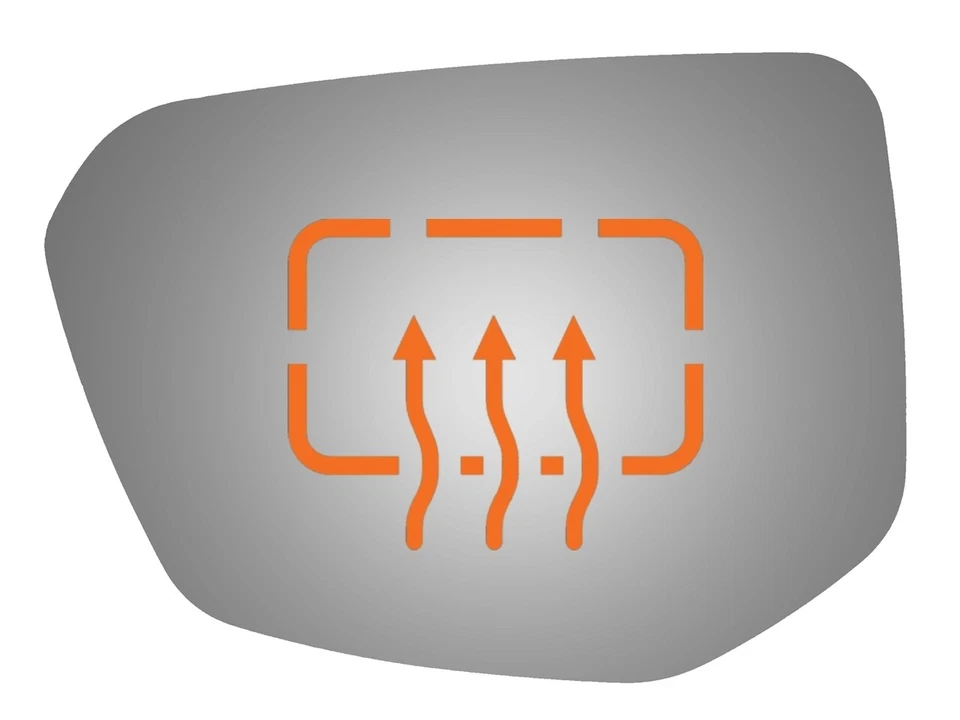 Nuevo espejo retrovisor plano izquierdo de repuesto para Honda Civic 16-19 sin placa de respaldo Foto 2 de 4