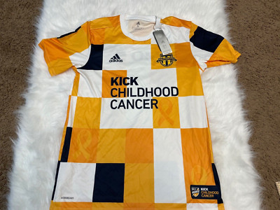 Toronto FC Adidas Kick Childhood Cancer Men's Medium Soccer Jersey
