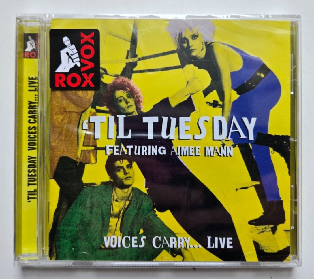 'Til Tuesday feat Aimee Mann - Voices Carry... Live - CD NEW & SEALED