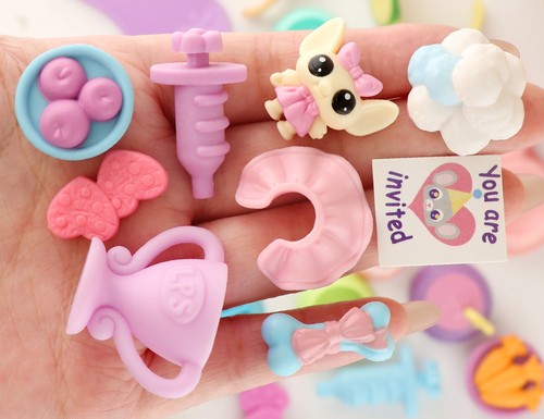 Custom lps Accessories Collar Food Wings Drink 15pc Random For Littlest Pet Shop - Picture 5 of 8