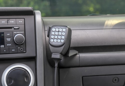 Phone Interphone Holder Walkie Talkie Mount Bracket for Jeep Wrangler JK 2011-17 - Photo 9 sur 27