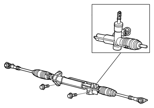 68002251AC Gear Rack and Pinion 2009 Dodge Ram 4500 5500 6.7L Cummins - Picture 11 of 11