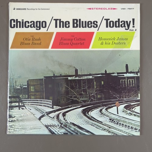 Chicago / The Blues / Today! Lot Of Vol 1 2 And 3 Vinyl Records. All In Shrink - Picture 8 of 19
