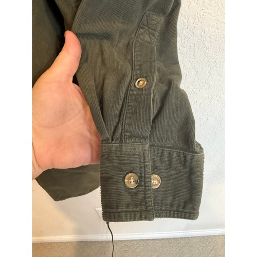 LLBean Cordhemd Herren Medium Reg Grün L.L.Bean LL Bean Baumwolle Langarm - Bild 5 von 8