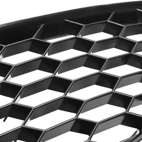 Paar Kühlergrill Blende Nebelscheinwerfer für Audi A4 B8.5 2013-2016 Schwarz - Picture 3 of 10
