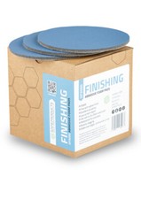 P3000 Abrasive Foam Finishing Pads SP3000 BLUE 150mm / 80mm x 6mm 15/10 box