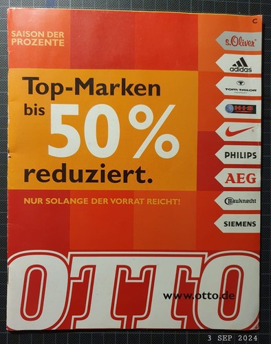 Katalog OTTO-2004 - TOP-MARKEN bis 50% reduziert! - Mode Wohnen Technik -Sammler
