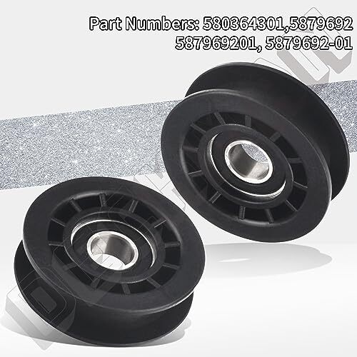 587969201 5879692-01 5879692 Idler Pulley Compatible with Husqvarna Poulan PR... - Picture 6 of 7