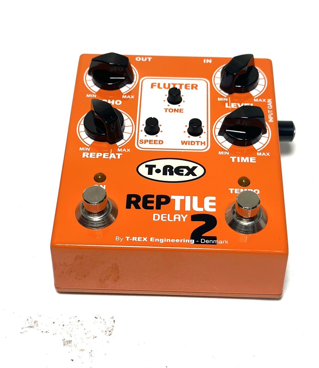 T-Rex REPTILE 2 ディレイエフェクター T-Rex Reptile 2 Tape-style Delay Pedal with Tap Tempo