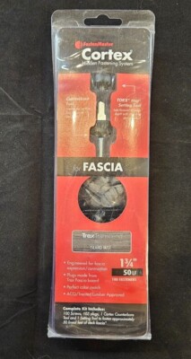 FastenMaster Cortex Hidden Fastening System Trex Transcend Fascia 1-3/4''