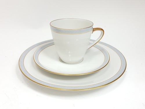 Hochwertiges Kaffeeservice Teeservice Tirschenreuth Bavaria Porzellan Hellblau - Bild 7 von 13