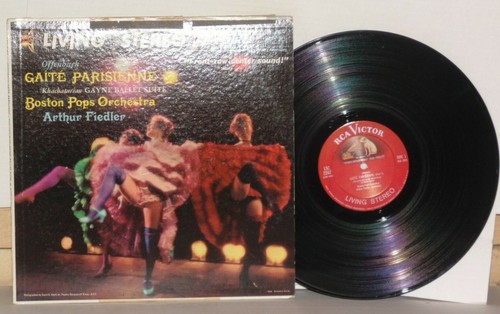 ARTHUR FIEDLER Boston Bops Offenbach Gaite Parisienne LP RCA Living Stereo Vinyl - 第 1/3 張圖片