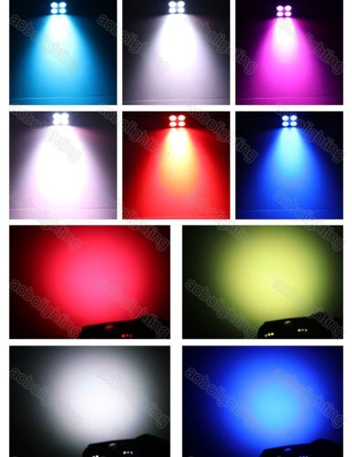 New Mini DJ Disco DMX 512 LED Par Can Stage Lights Night Club bar LED Par Lights - Picture 2 of 7