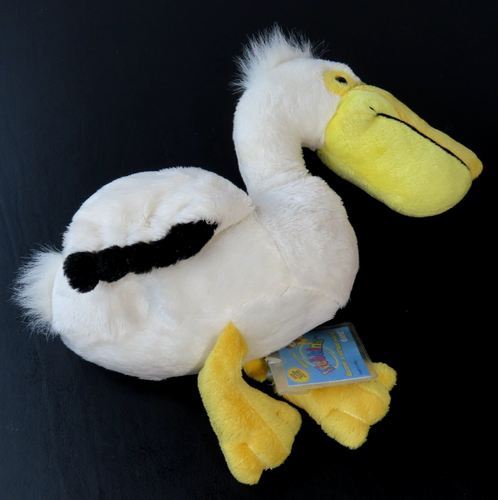 Peluche Ganz Webkinz Pelícano Blanco HM211 11" Código Sin Usar - Imagen 6 de 8