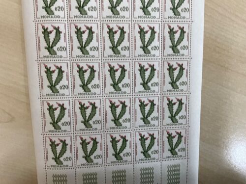 Monaco cactus 0.20 unmounted mint / never hinged 1966 Cacti MNH sheet of 30 a385 - Picture 3 of 5