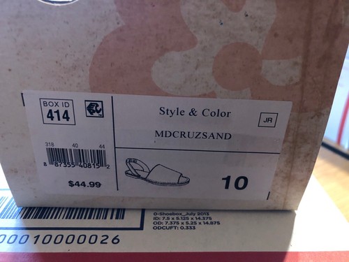 Mudd Womens Shoes Sandals Sand Tan Size 10 Retail $44.99 (s-shoe-73) - Picture 6 of 7
