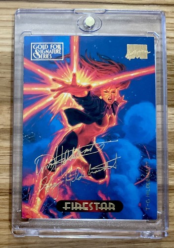 1994 Fleer Marvel Masterpieces Signature Card #38 Firestar - Mint Cond! - Bild 1 von 4