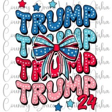 Sublimation Transfer Proud Trump 24 Bow Ready To Press Heat Transfer
