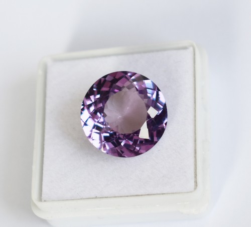 Small Size 12 CT Round Cut Brazilian Color Changing Alexandrite Loose Gemstone - Picture 5 of 10