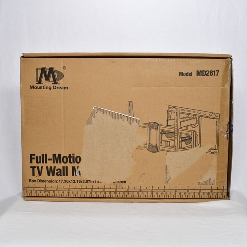 Mounting Dream TV Wall Mount Most 42-84 Inch TV Full Motion TV Mount Swivel Tilt - Picture 8 of 10