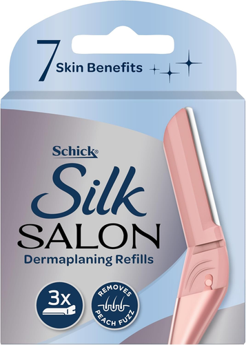 - Silk Salon | Dermaplaning Refills | 3 Blade Refills | Dermaplane | Dermaplanin