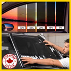 Privacy Car Window Tint Film UV & Heat Blocking Blackout Shade for Car Windows