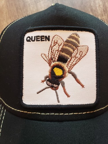 Truckermütze schwarz Bienenkönigin Goorin Brüder Tier Bauernhof Druckknopflasche Einheitsgröße - Bild 4 von 10