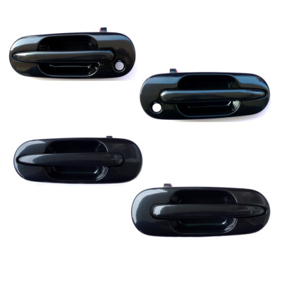 Kit De 4 Poignées De Porte Intérieures Pour Suzuki Vitara (1988-1998) - Noir, Avant/arrière